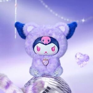 MINISO Sanrio Characters Forest Animal Vinyl Plush Pendant - Kuromi